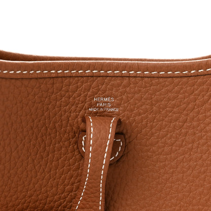 Hermes Taurillon Clemence Evelyne TPM Gold 6 of 11