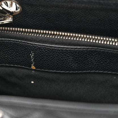 Chanel Caviar Quilted Grand Shopping Tote GST Black 8 of 14