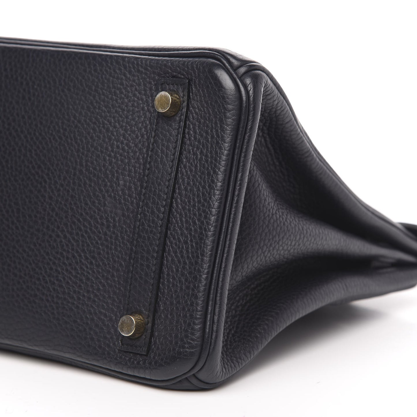 Taurillon Clemence Birkin 30 Bleu Nuit