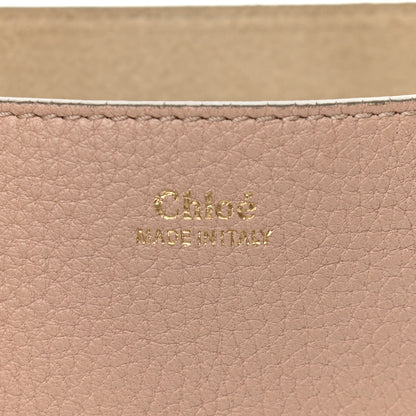 Chloe Grained Lambskin Drew Shoulder Bag Cement Pink 6 of 12