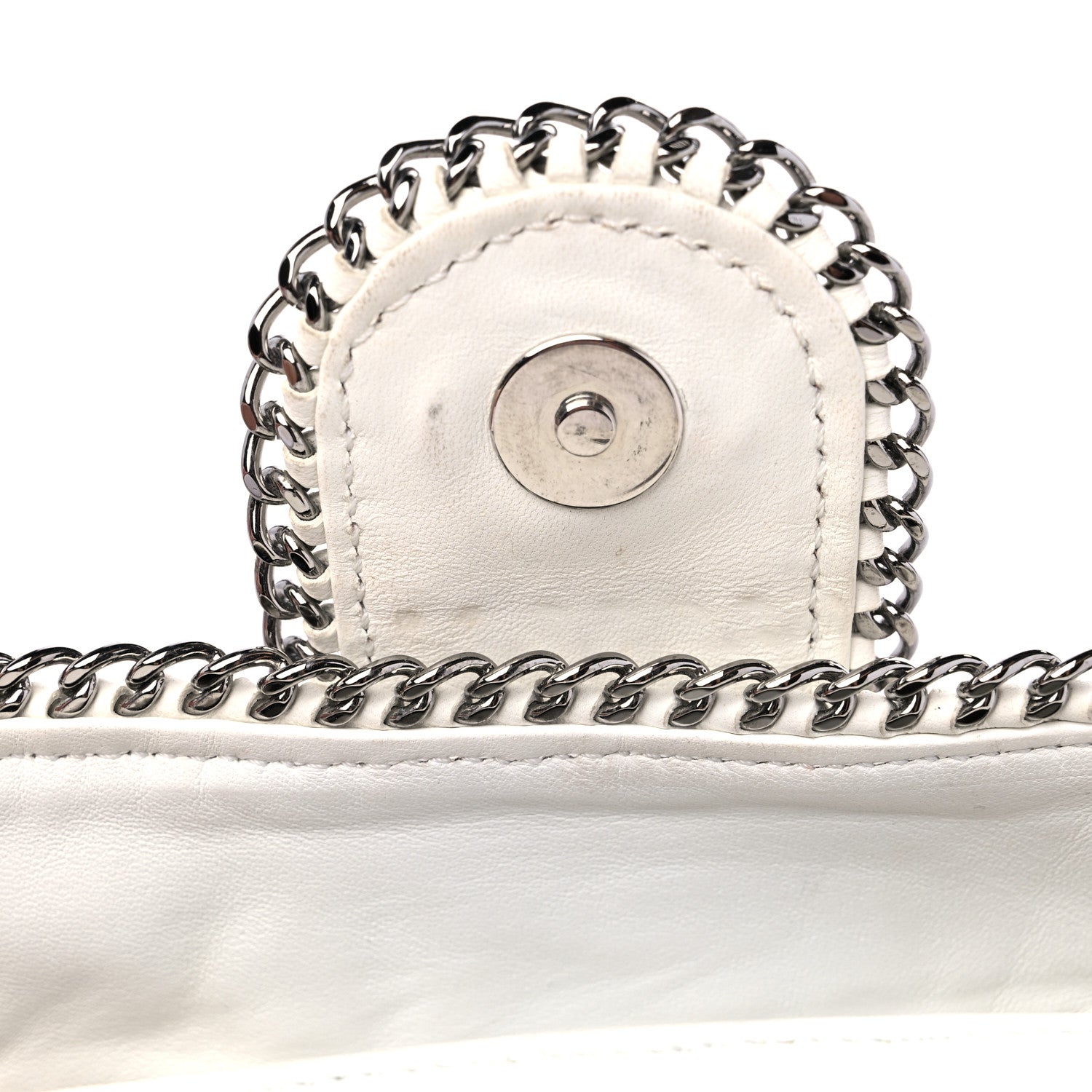 Chanel Lambskin Medium Madison Flap White 11 of 13