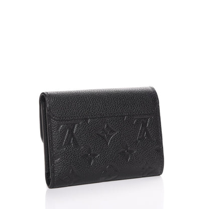 Louis Vuitton Empreinte Pont-Neuf Compact Wallet Black 3 of 8