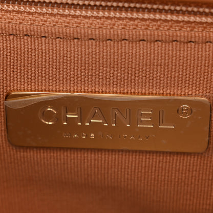 Chanel Lambskin Quilted Medium Chanel 19 Flap Brown 6 of 12