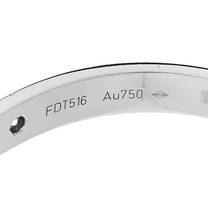 Cartier 18K White Gold 4 Diamond LOVE Bracelet 16 8 of 9