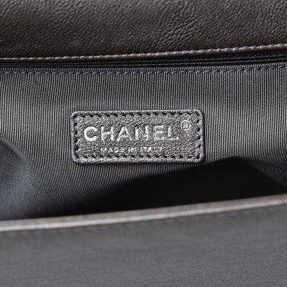 Chanel Calfskin Quilted Large Boy Flap Brown 5 of 11