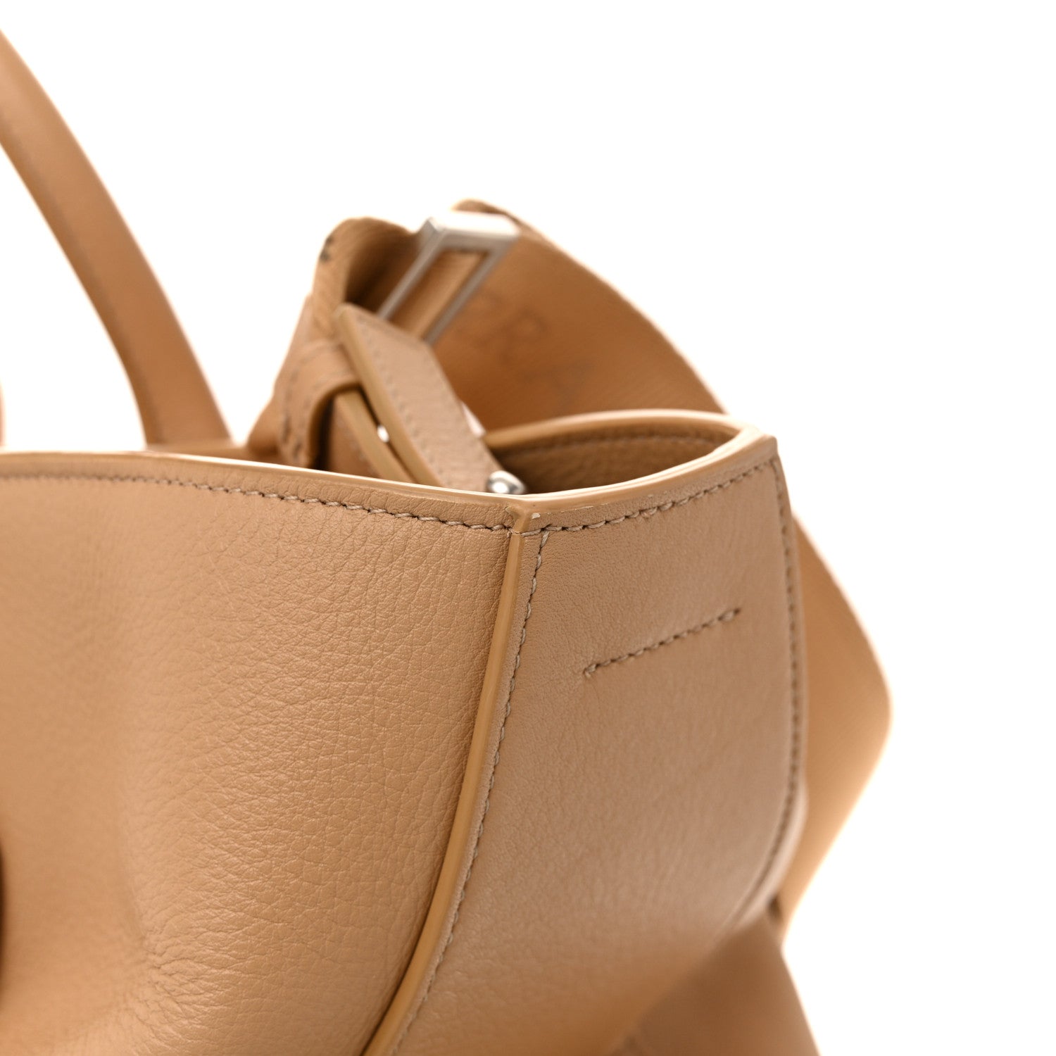 Salvatore Ferragamo Calfskin Large Star Tote Light Camel 12 of 12