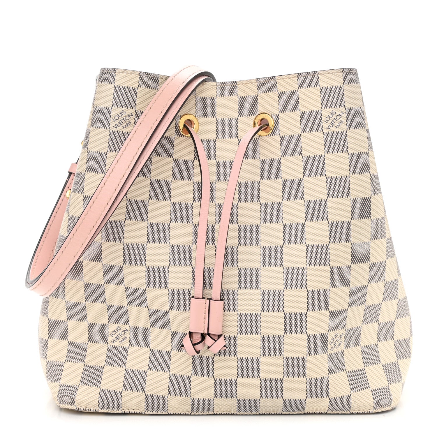 Louis Vuitton Damier Azur Neonoe MM Eau De Rose 1 of 10