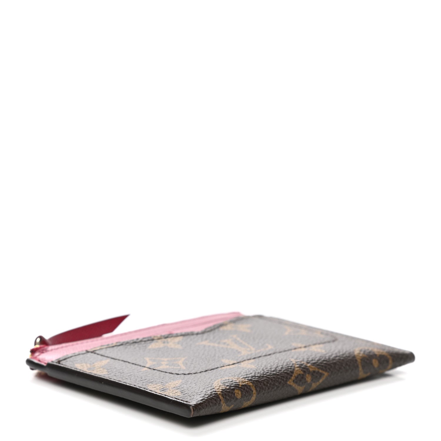 Louis Vuitton Monogram Zipped Card Holder Fuchsia 4 of 7