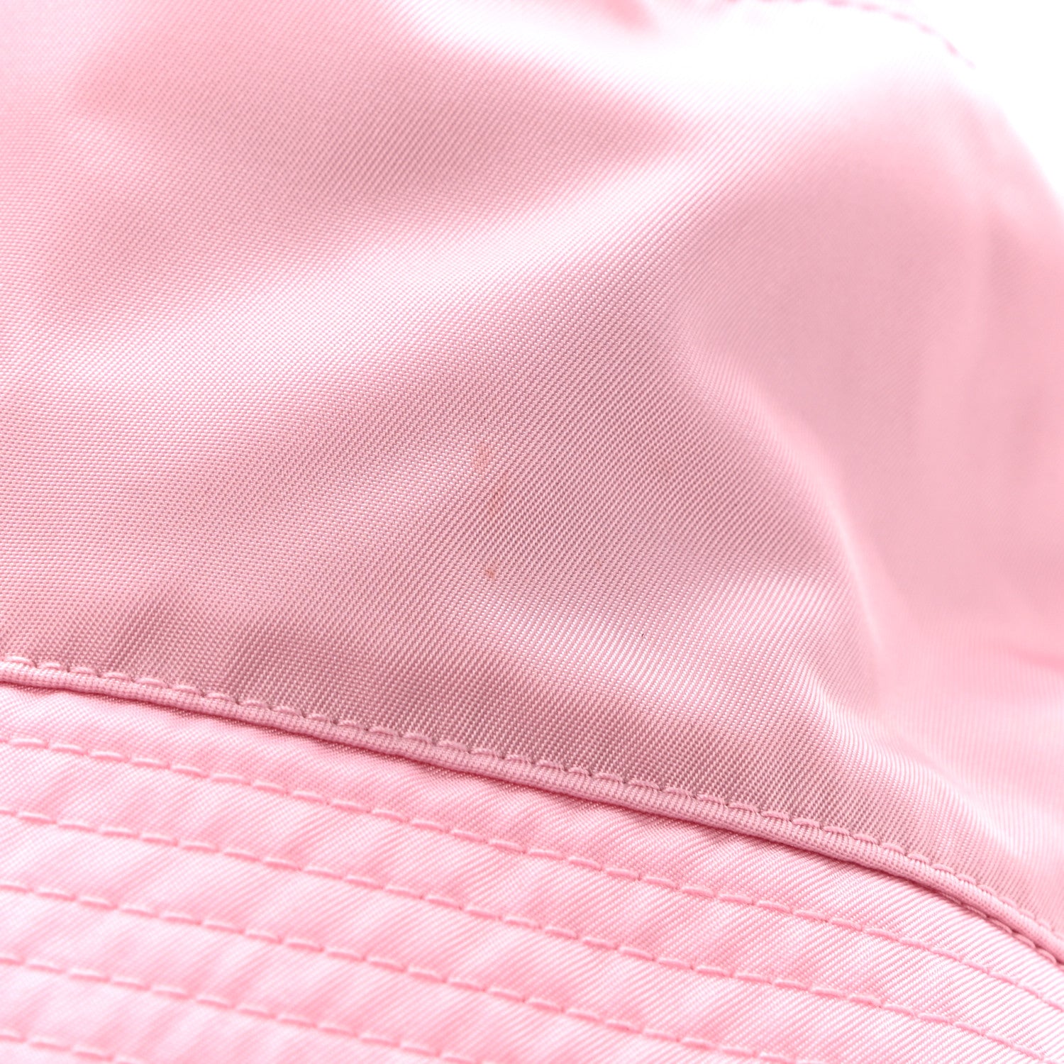 Prada Re-Nylon Metal Triangle Logo Womens Bucket Hat S Rosa 11 of 11