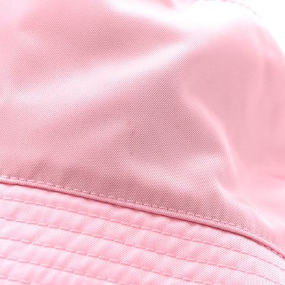 Prada Re-Nylon Metal Triangle Logo Womens Bucket Hat S Rosa 11 of 11