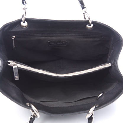 Chanel Caviar Quilted Grand Shopping Tote GST Black 4 of 16