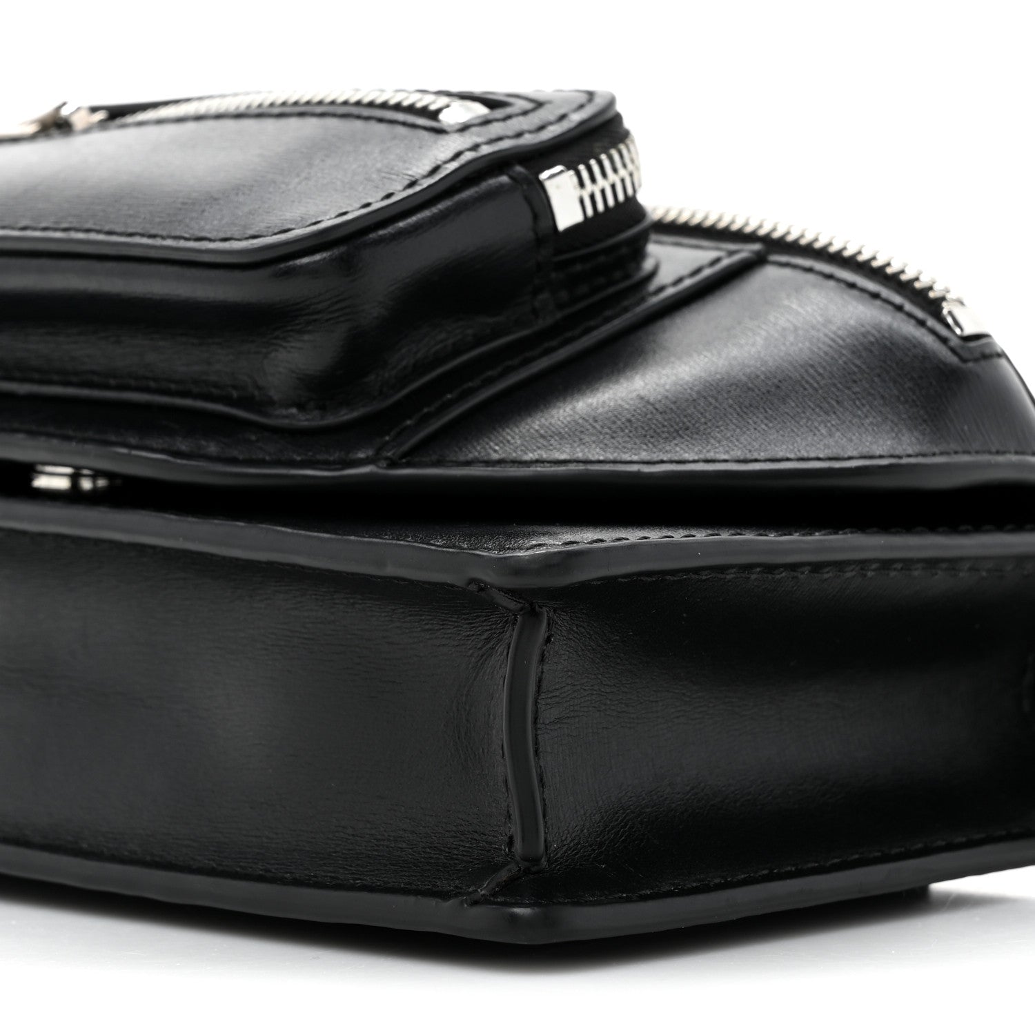 Alexander Wang Lambskin Attica Chain Crossbody Bag Black 8 of 12
