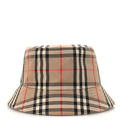 Burberry Technical Cotton Vintage Check Bucket Hat L Archive Beige 3 of 10