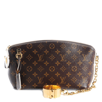 Louis Vuitton Monogram Fetish Lockit Clutch 1 of 7