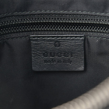 Gucci GG Supreme Monogram Web Messenger Bag Black 5 of 9