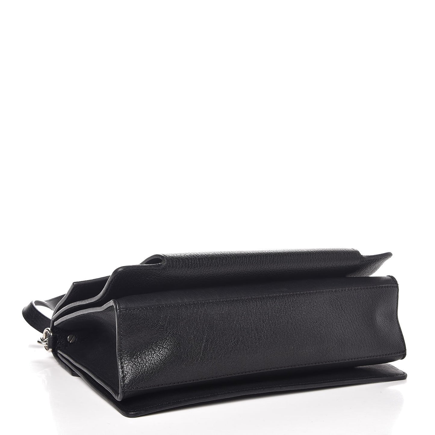 Sugar Goatskin Medium GV3 Shoulder Bag Black