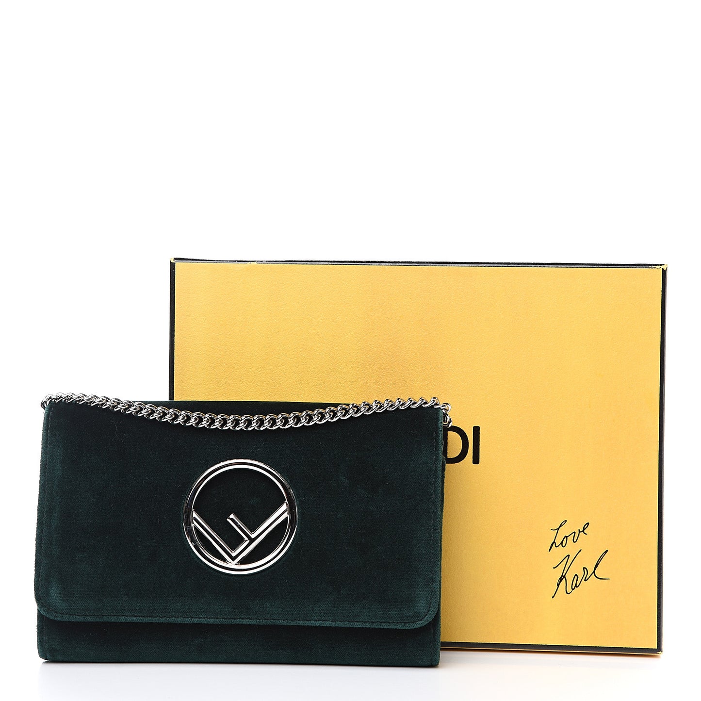 Velvet F is Wallet on Chain Green