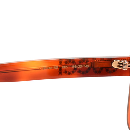 Gucci Square Frame Crystal Sunglasses GG0418S Tortoiseshell 6 of 8