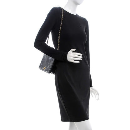 Chanel Patent Small Single Flap Black 2 of 18