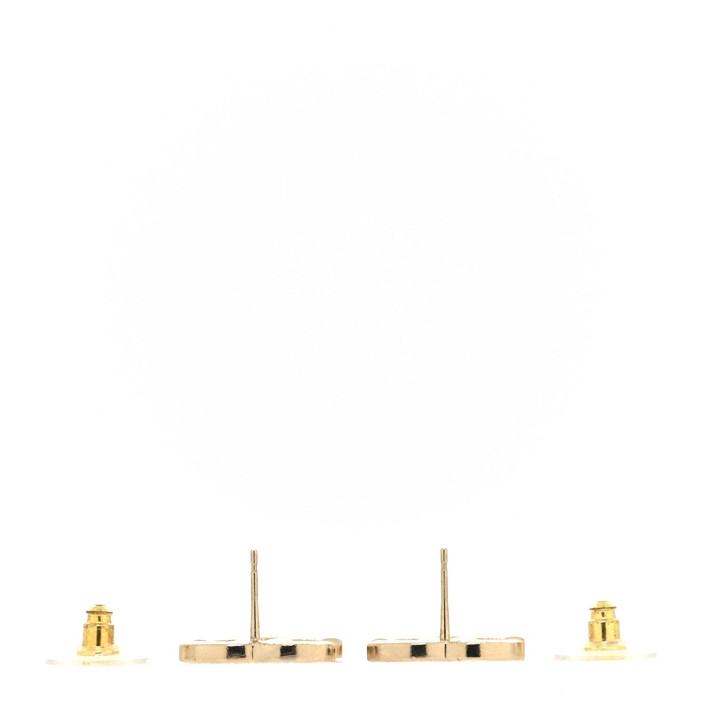 Crystal Timeless CC Earrings Silver