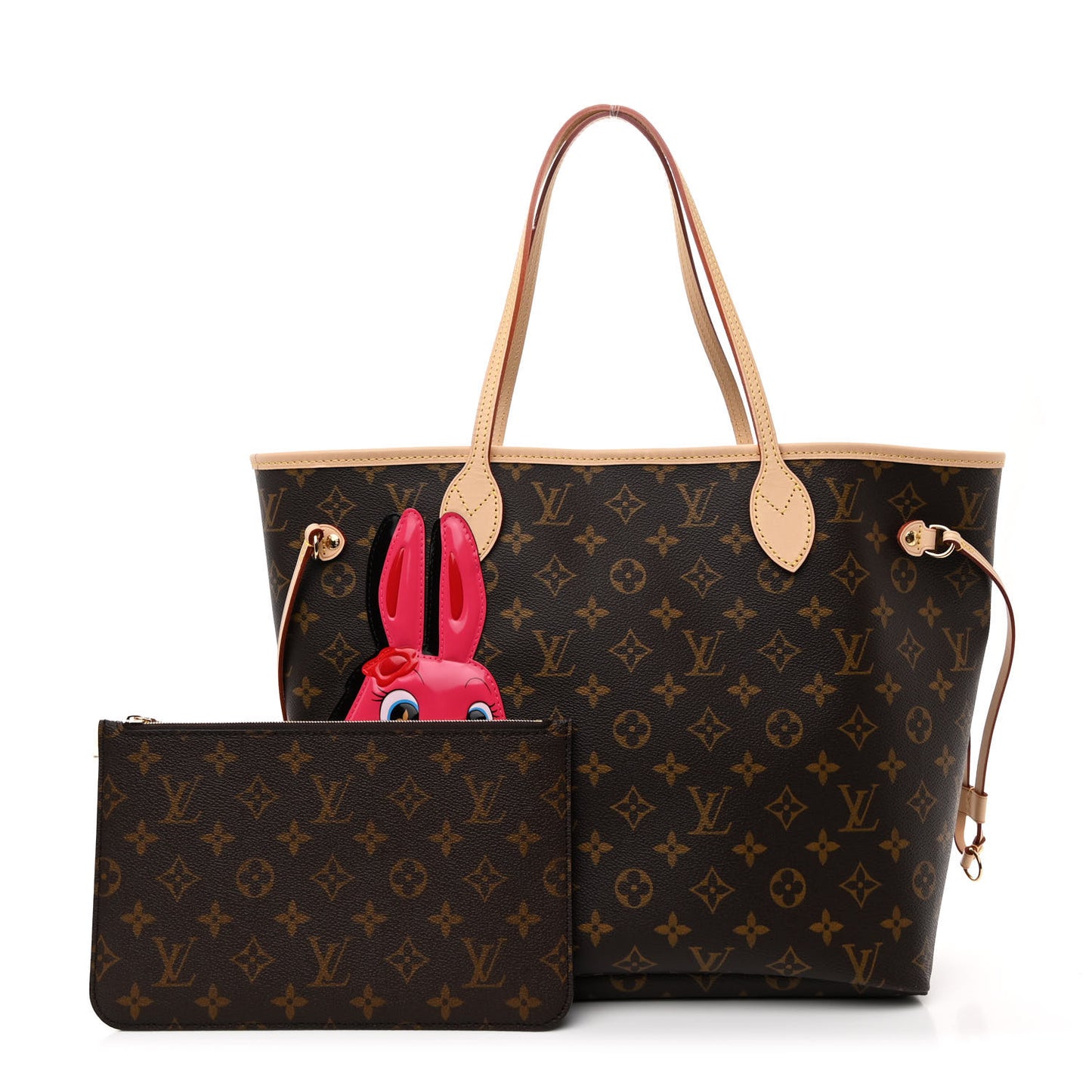 X Sun Yitian Monogram Rabbit Neverfull MM