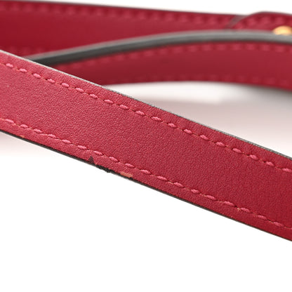 Gucci Velvet Matelasse Embroidered Mini GG Marmont Shoulder Bag Light Raspberry Rose 16 of 16
