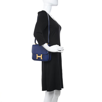 Hermes Box Constance 23 Bleu Saphir 2 of 14