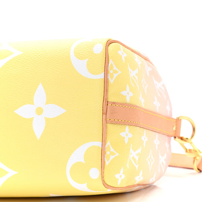 Louis Vuitton Monogram Giant By The Pool Speedy Bandouliere 25 Light Pink 10 of 12