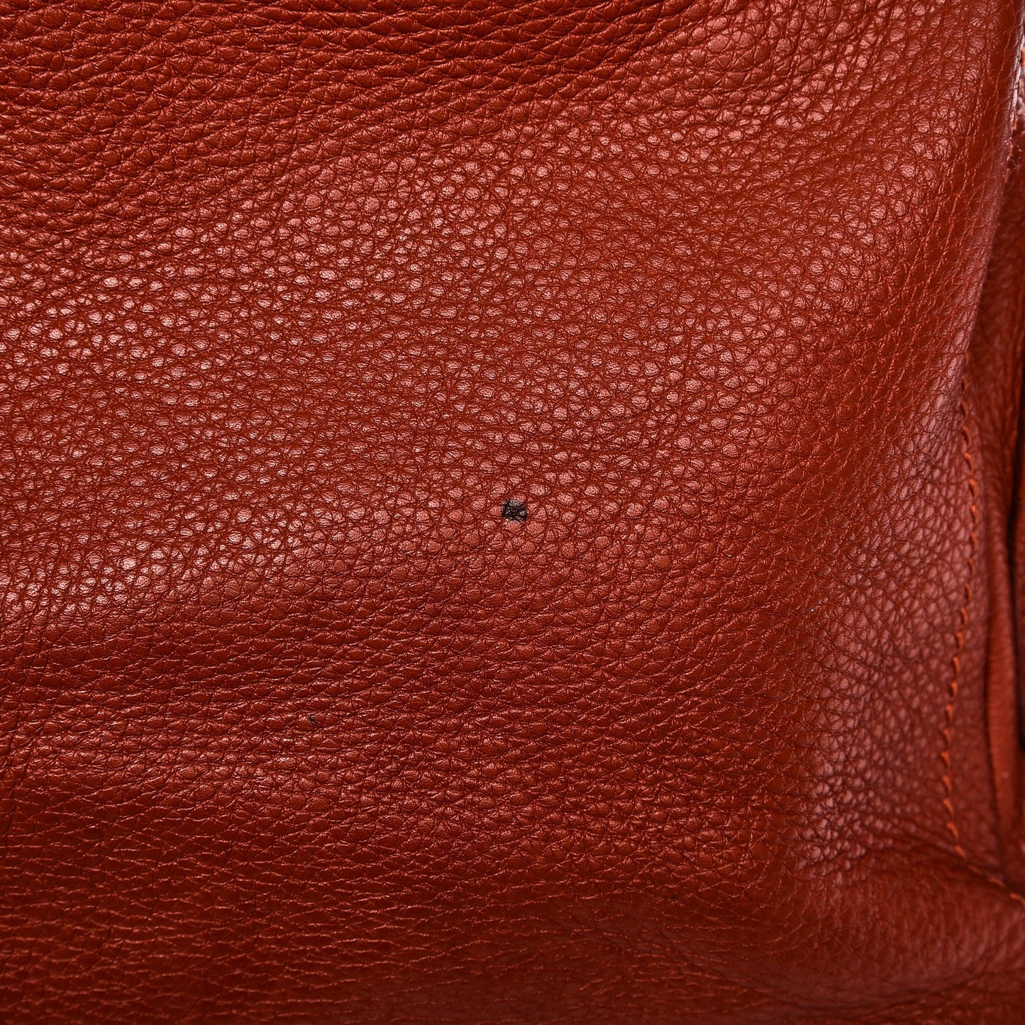 Vitello Daino Shoulder Bag Arancio