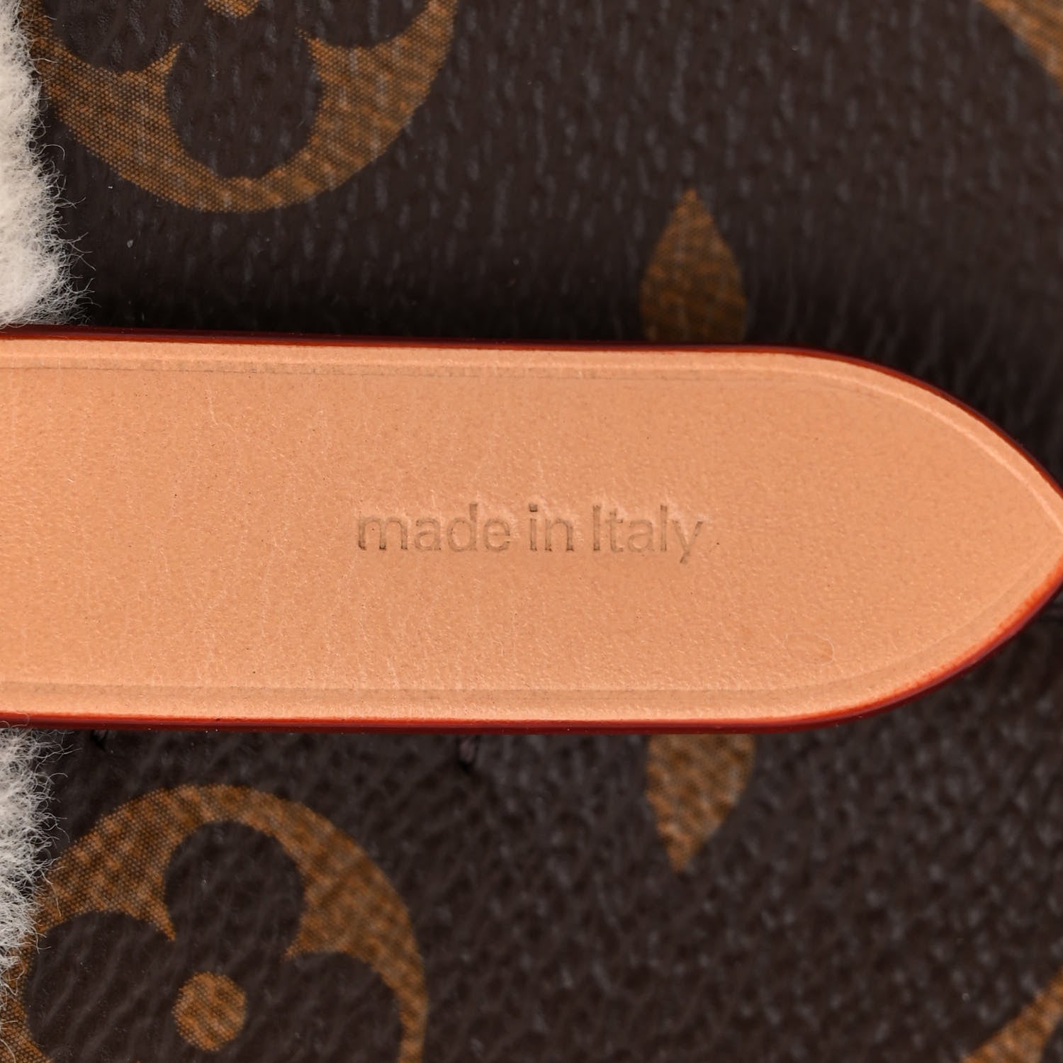 Louis Vuitton Monogram Shearling Cozygram Neonoe BB 7 of 10