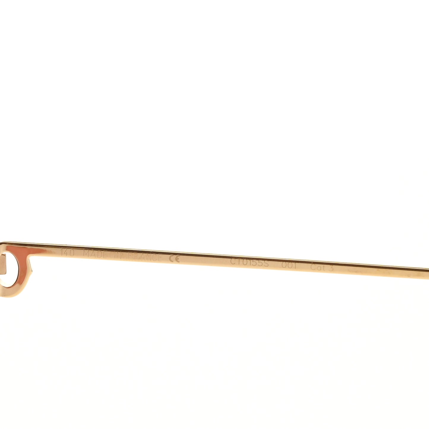 Cat Eye Sunglasses Gold