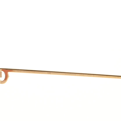 Cartier Cat Eye Sunglasses Gold 6 of 8