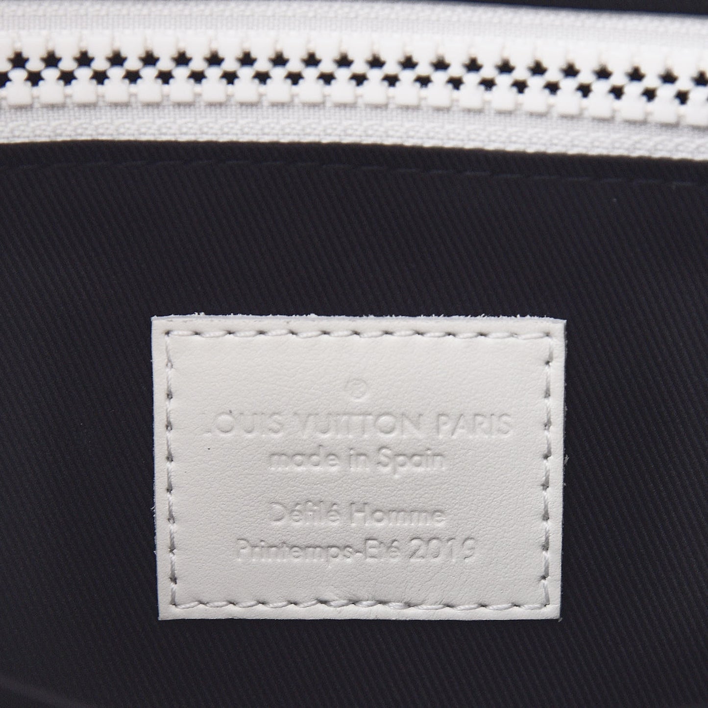 Taurillon Monogram Sac Plat Powder White