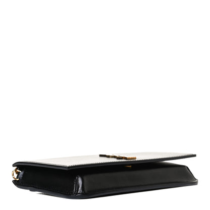 Saint Laurent Smooth Calfskin Monogram Phone Holder Crossbody Black 6 of 13