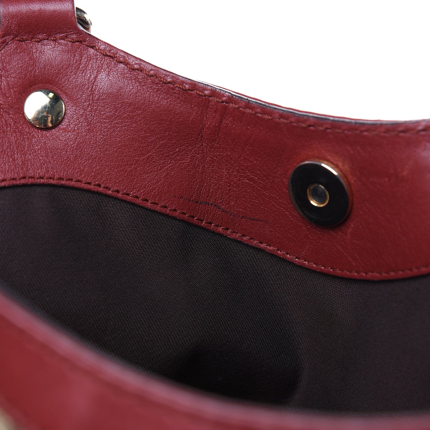 Monogram Medium Sukey Tote Dark Red