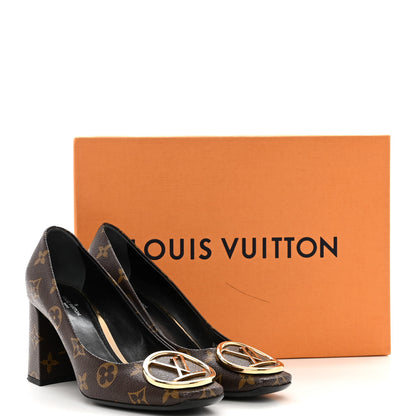Louis Vuitton Monogram Madeleine Pumps 37.5 8 of 8