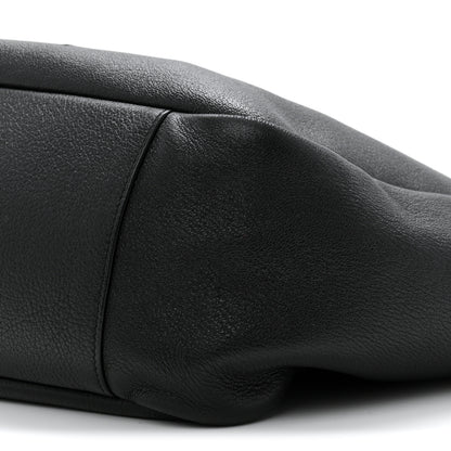 Saint Laurent Grained Deerskin Bea Tote Black 10 of 11