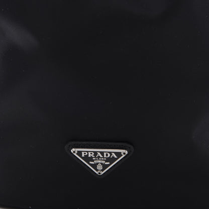 Prada Saffiano Tessuto Nylon Vela Bucket Wristlet Black 10 of 10