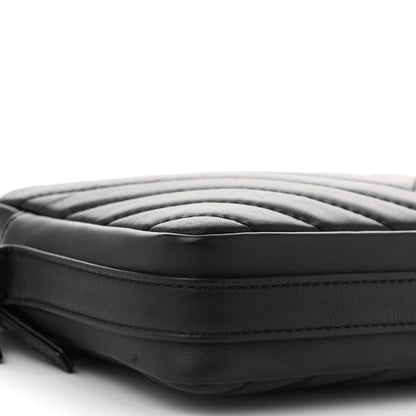 Chanel Lambskin Chevron Quilted Small Promenade Camera Black 9 of 11