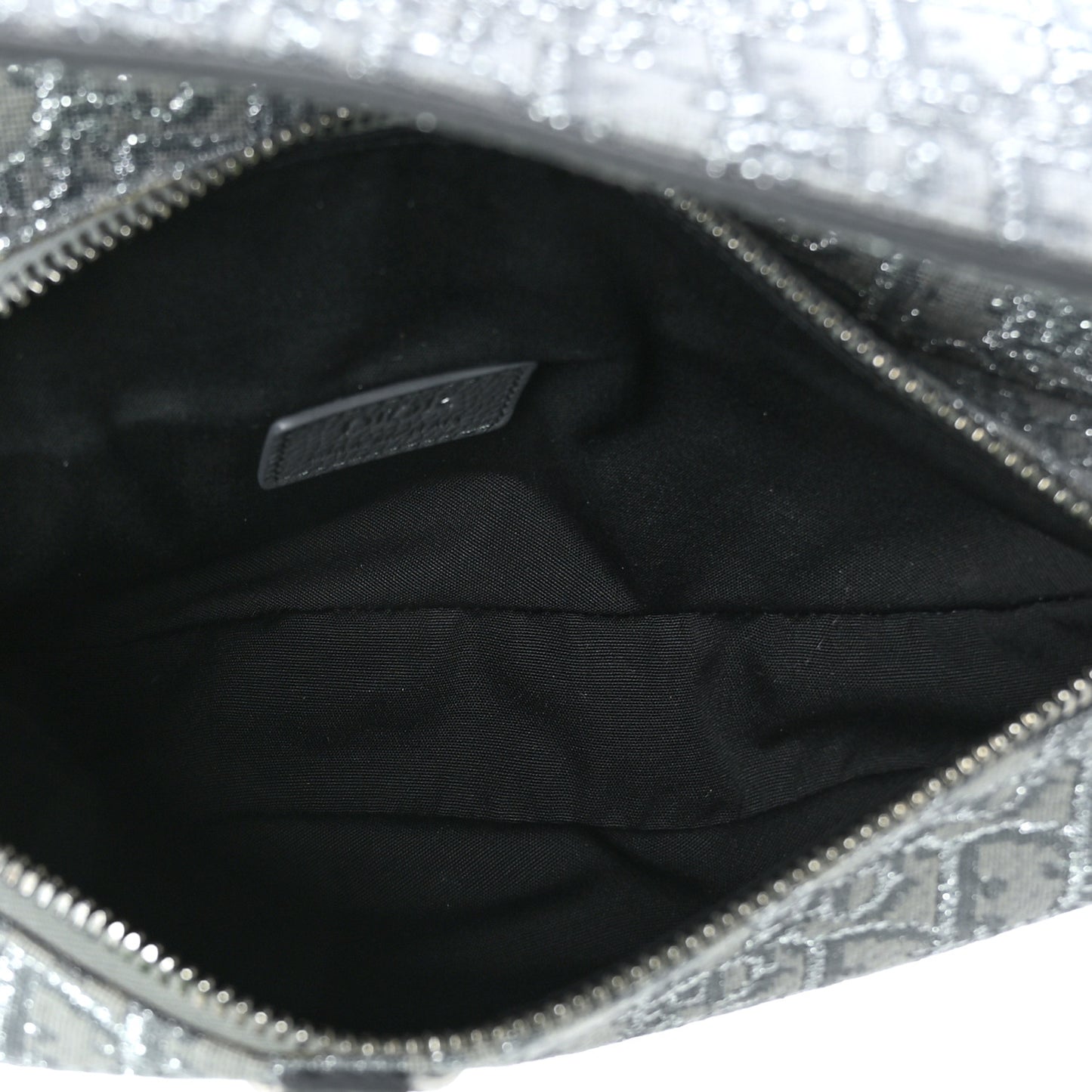 Oblique Mens Saddle Bag Grey