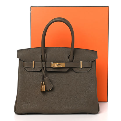 Hermes Togo Birkin 30 Toundra 11 of 11