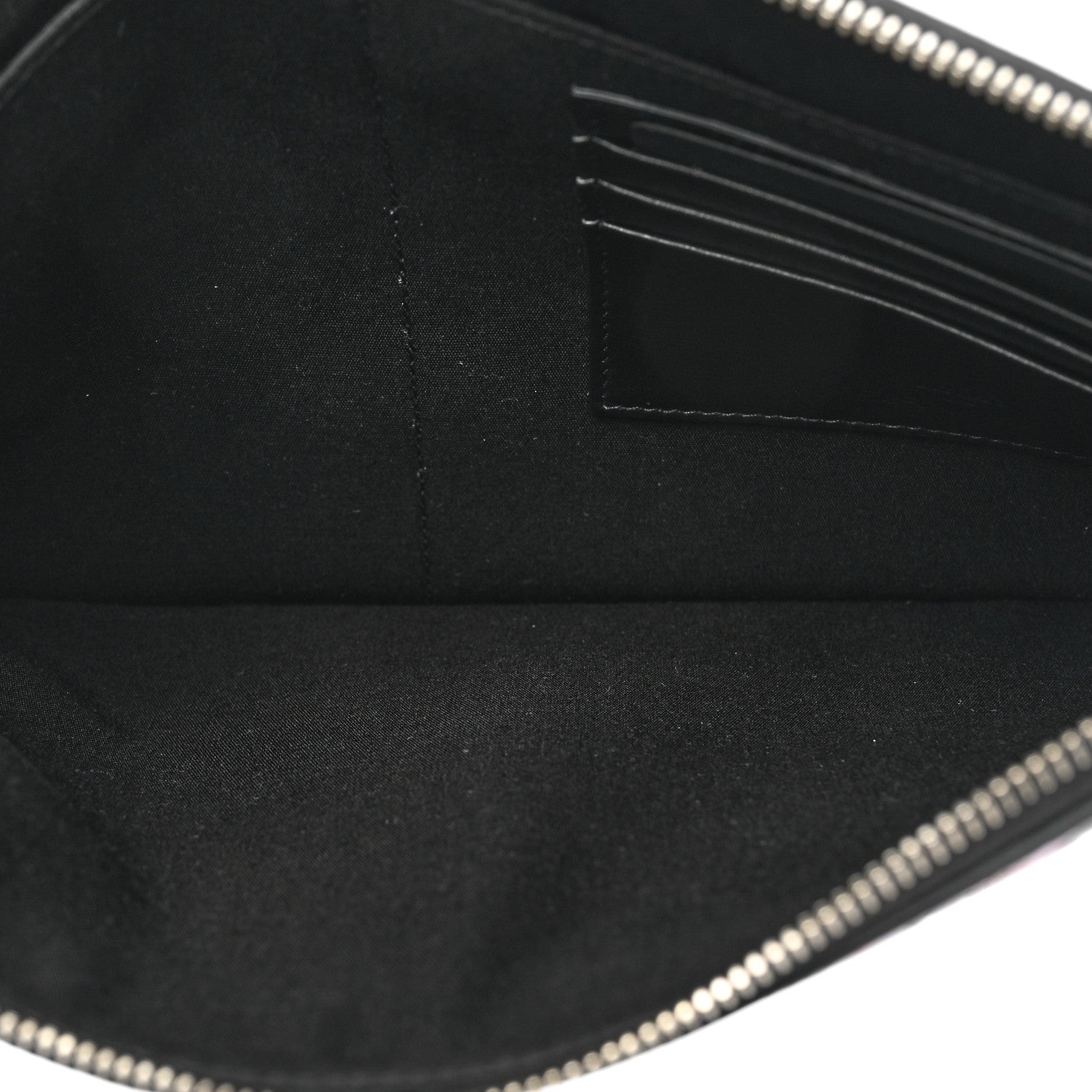 Christian Dior x Sorayama Calfskin Zipped Pouch Black 5 of 11
