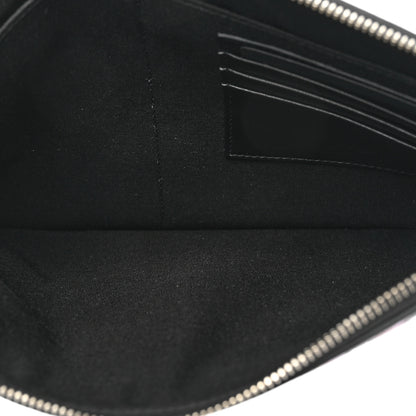 Christian Dior x Sorayama Calfskin Zipped Pouch Black 5 of 11