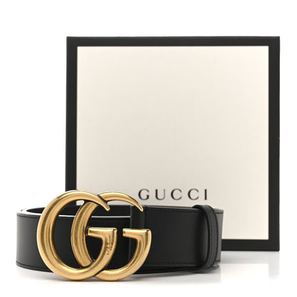 Gucci Calfskin Double G 40mm Belt 90 36 Black 6 of 6
