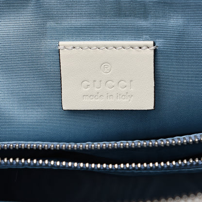 Gucci X SEGA Calfskin GUCCY Stars Mini Dome Shoulder Bag Mystic White Gold 5 of 8