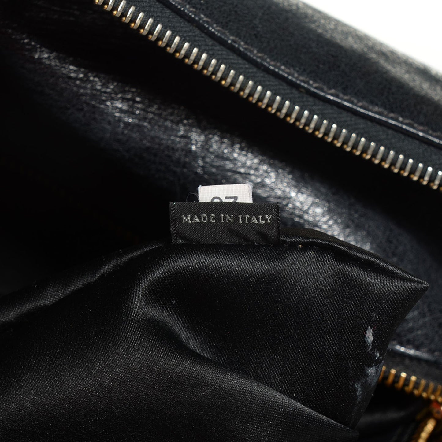 Vitello Lux Large Bow Bag Nero Black