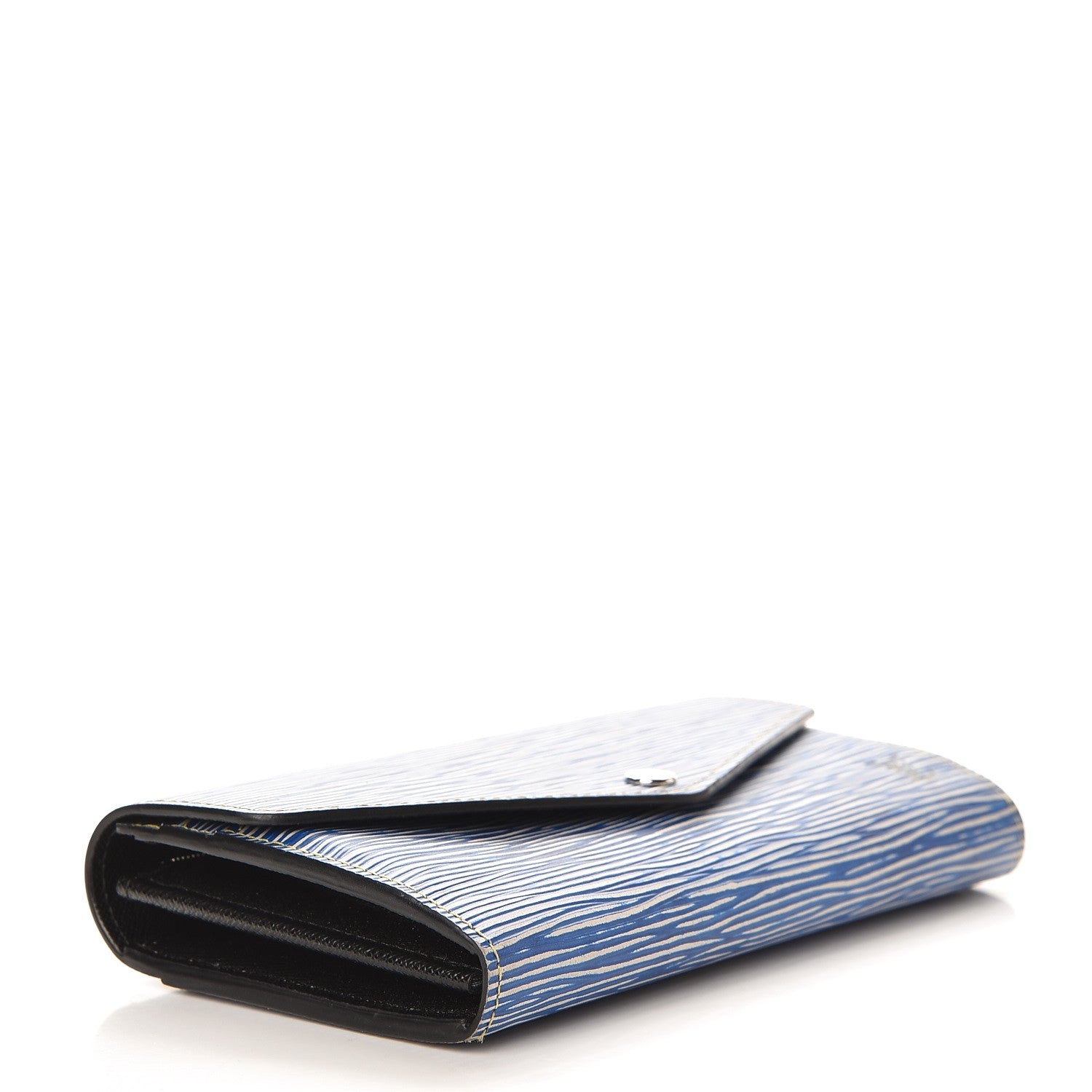 Louis Vuitton Epi Sarah Wallet NM Denim Light 3 of 7