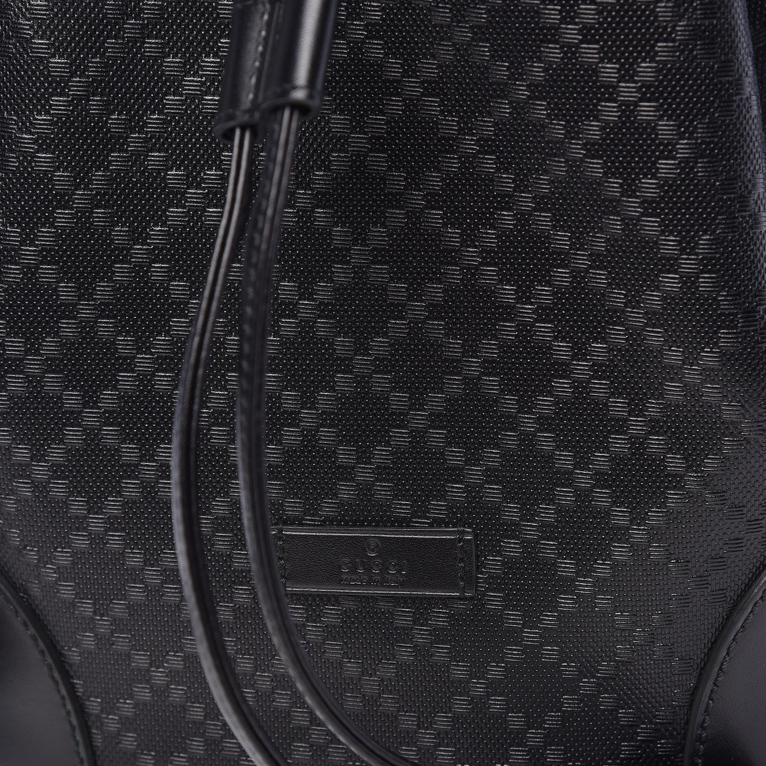 Gucci Bright Diamante Small Bucket Bag Black 11 of 11