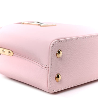 Louis Vuitton Taurillon Marble Capucines Mini Pink 7 of 8