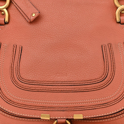 Chloe Calfskin Small Marcie Satchel Maple Leaf 8 of 14